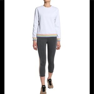 Purity Active White Rainbow Sweater